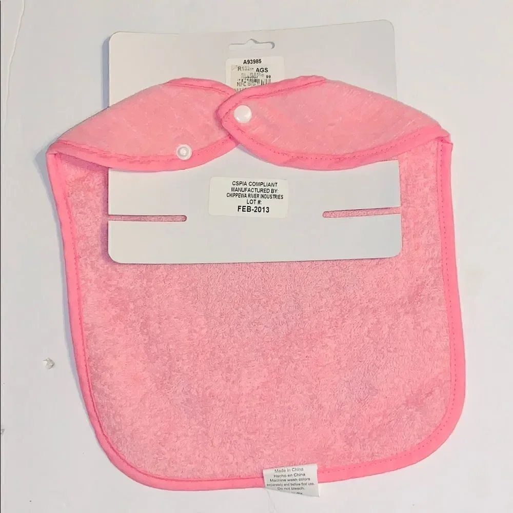 NWT Girls Rams bib